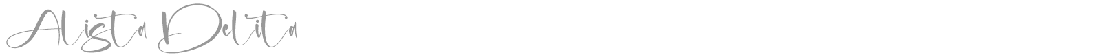 Alista Delita font preview